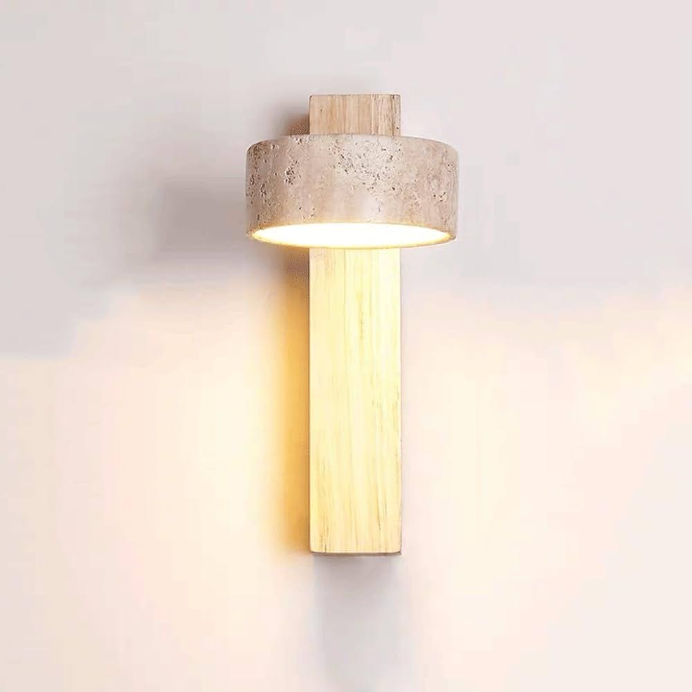 Applique Murale Travertin Bois clair / Classique