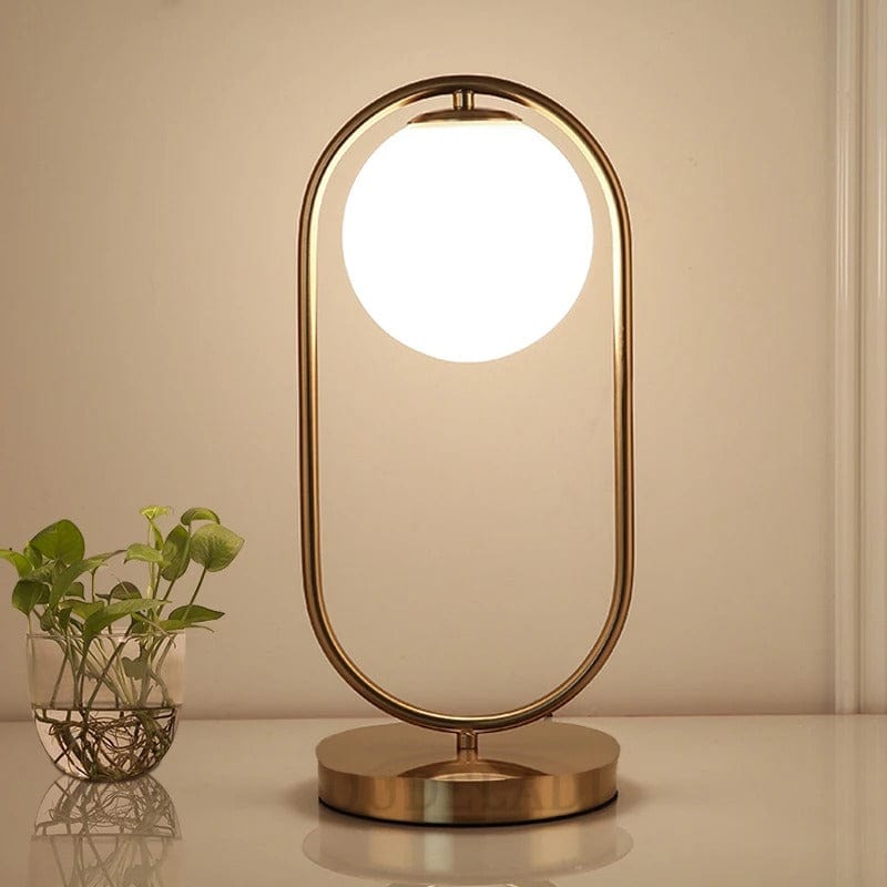 Boule Lampe Bronze