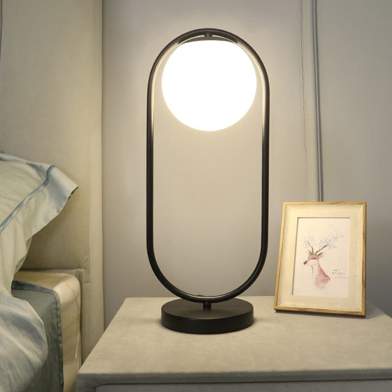 Boule Lampe Noir