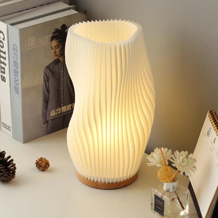 Lampe à Poser Originale Torsadé