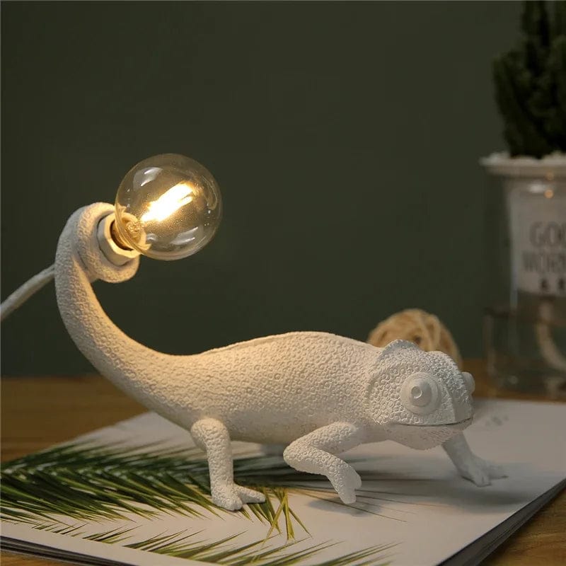 Lampe Animaux Lézard Modèle de table n°1