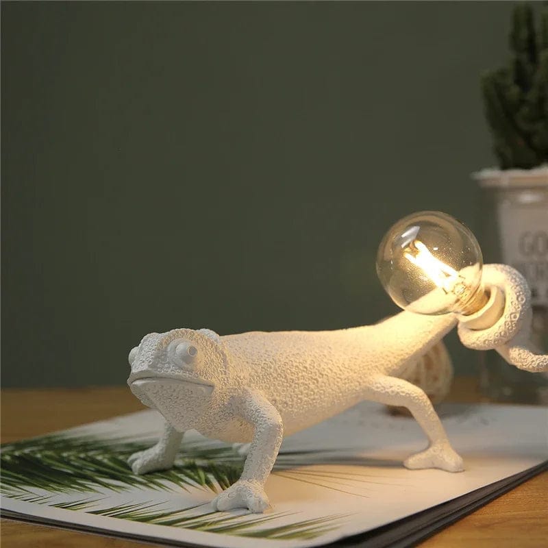 Lampe Animaux Lézard Modèle de table n°2