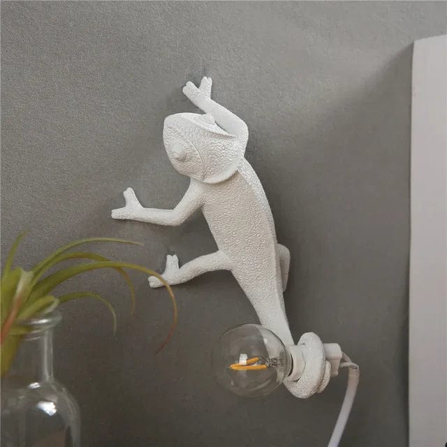 Lampe Animaux Lézard Modèle mural