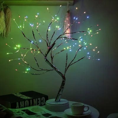 Lampe Arbre Multicolore