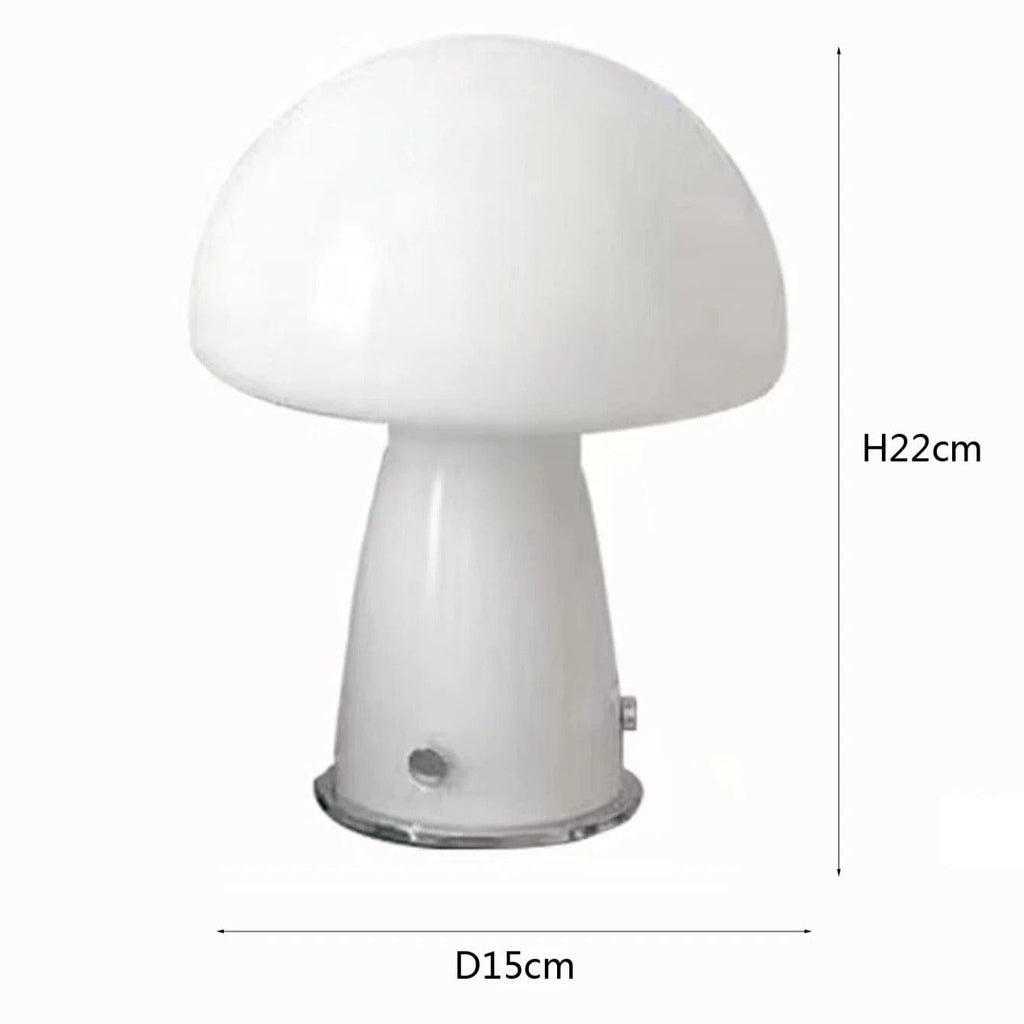 Lampe Champignon Blanche