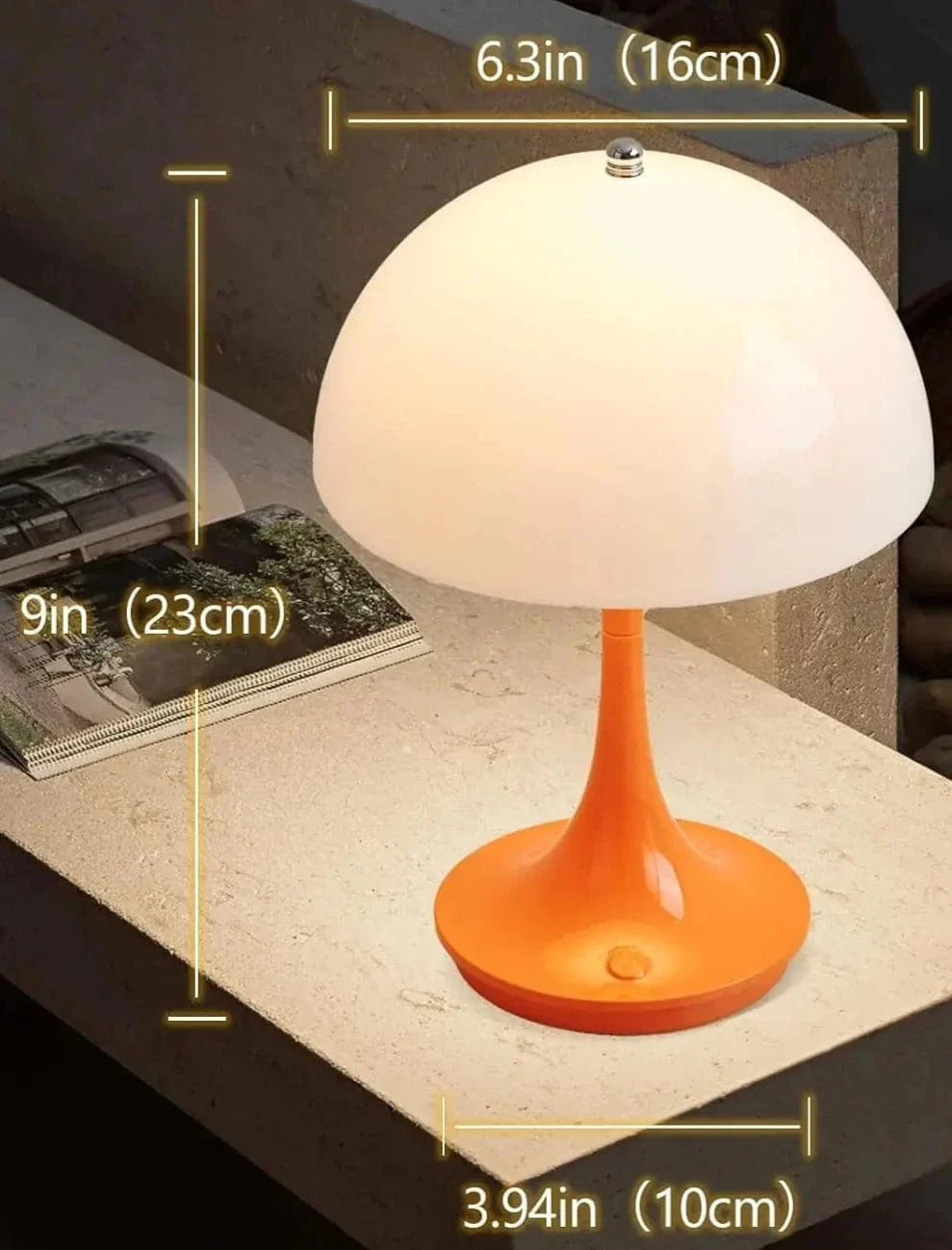 Lampe Champignon Style année 70