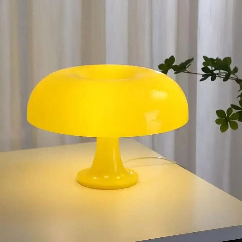 Lampe Champignon Vintage Jaune