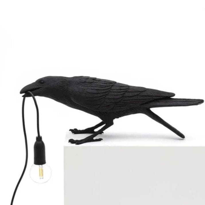 Lampe Corbeau Modèle 2 / Noir