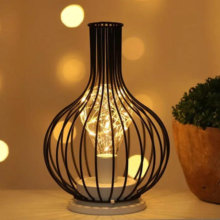 Lampe de Chevet à Pile Lampe Carafe