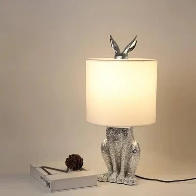 Lampe de Chevet Animaux Argent
