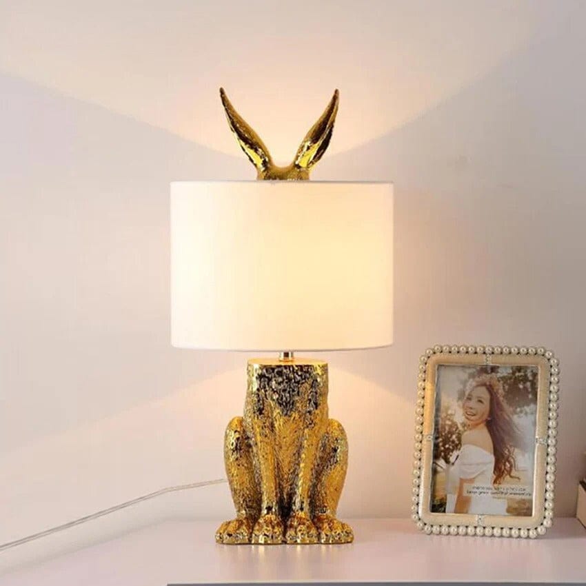 Lampe de Chevet Animaux Doré