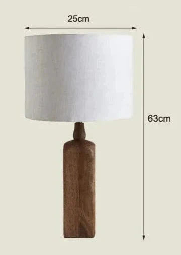 Lampe de Chevet Bois Naturel