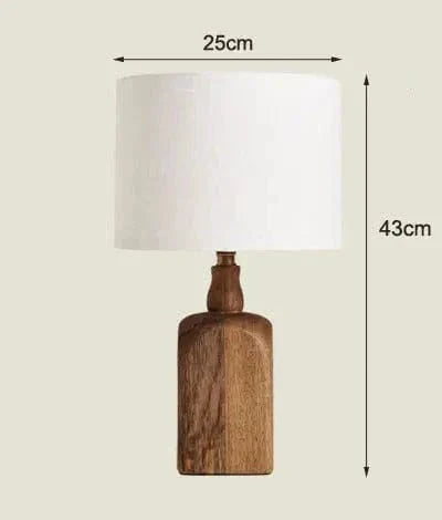 Lampe de Chevet Bois Naturel