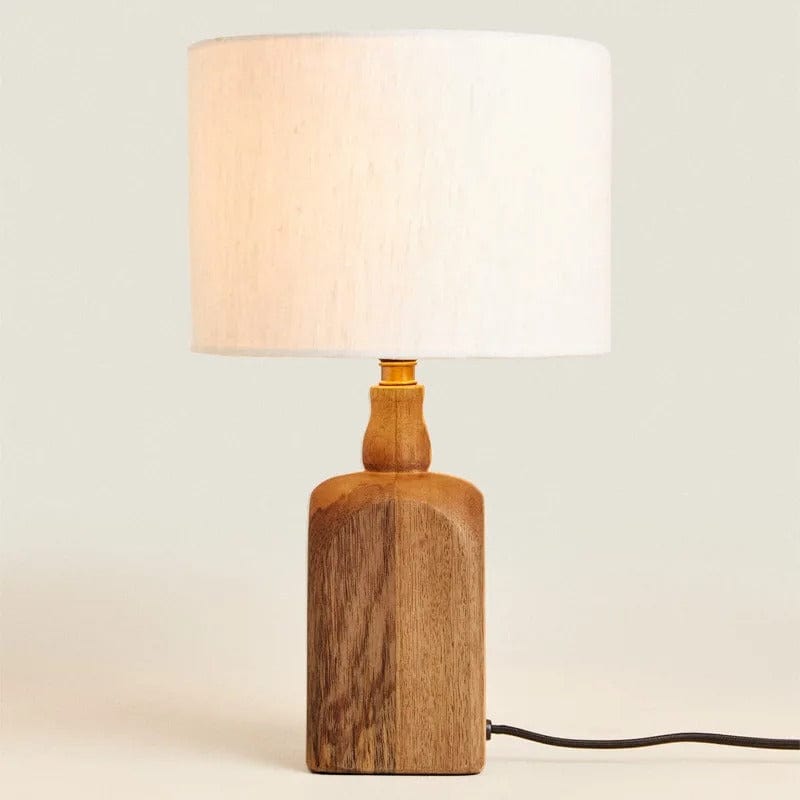 Lampe de Chevet Bois Naturel Design 1 (43x25cm)