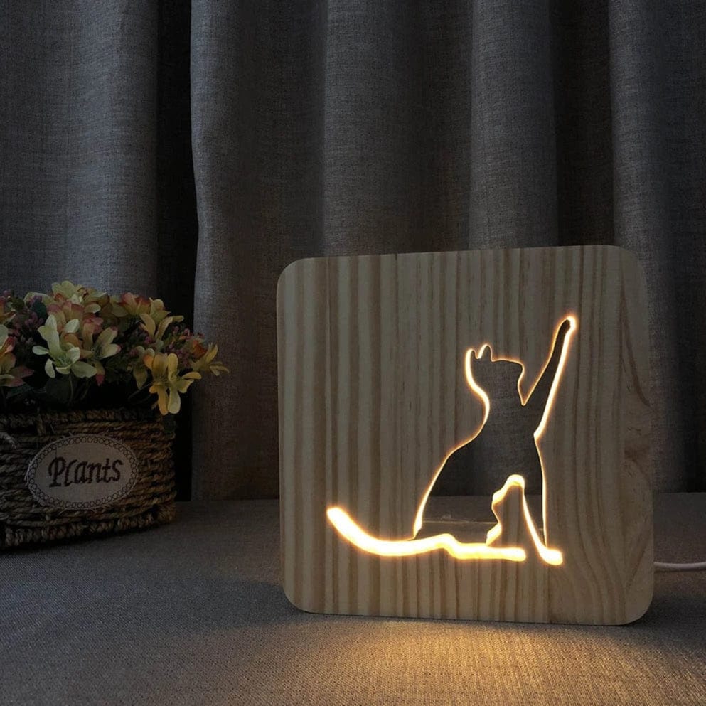 Lampe de Chevet Chat Modèle 2