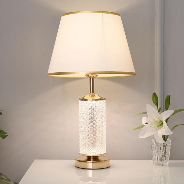 Lampe de Chevet de Luxe Sculpté