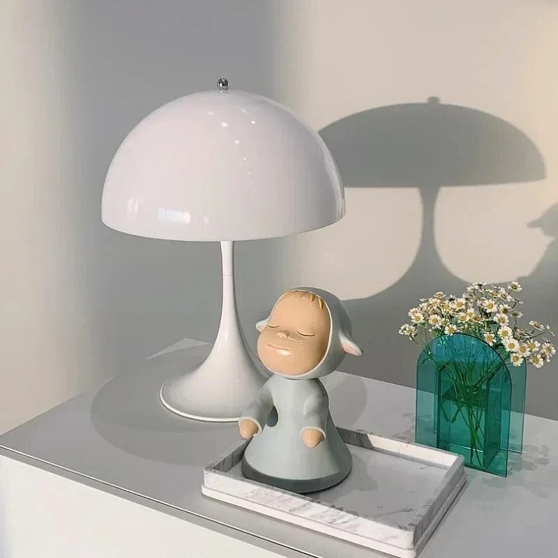 Lampe de Chevet Design Italien Blanc