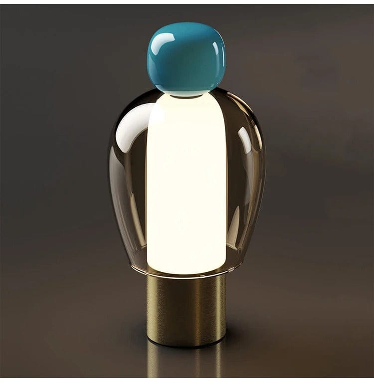 Lampe de Chevet Design Minimaliste Bleu
