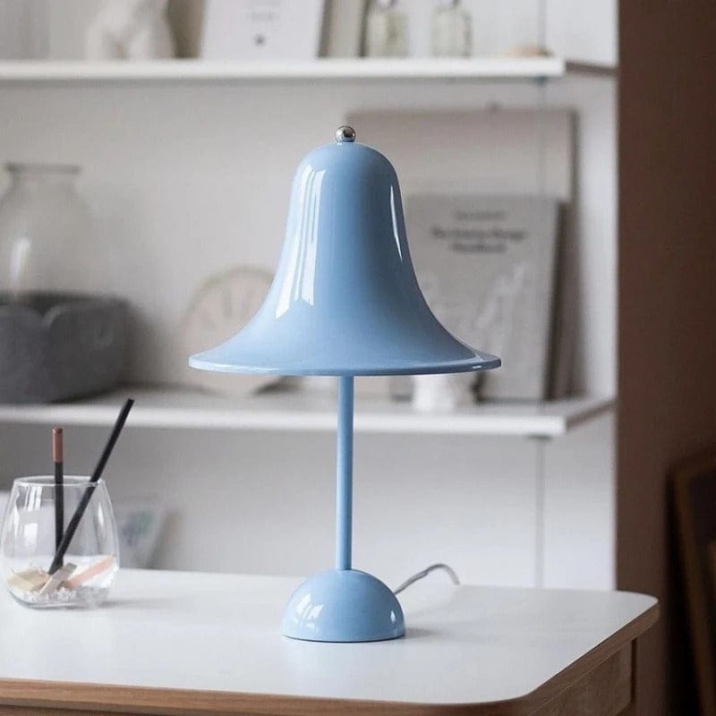 Lampe de Chevet Design Tactile Bleu pastel