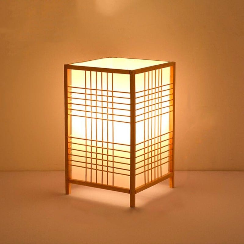 Lampe de Chevet en Bambou Zen