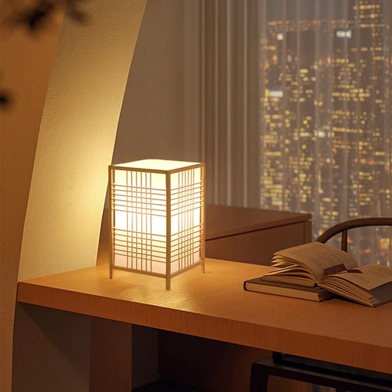 Lampe de Chevet en Bambou Zen