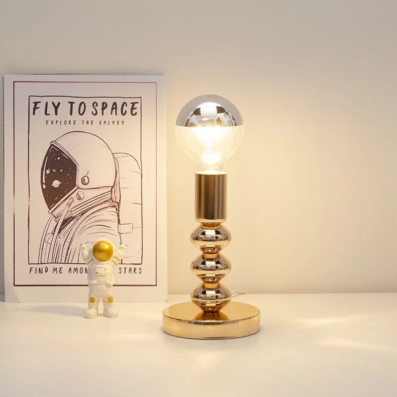 Lampe de Chevet en Métal Moyenne / Or