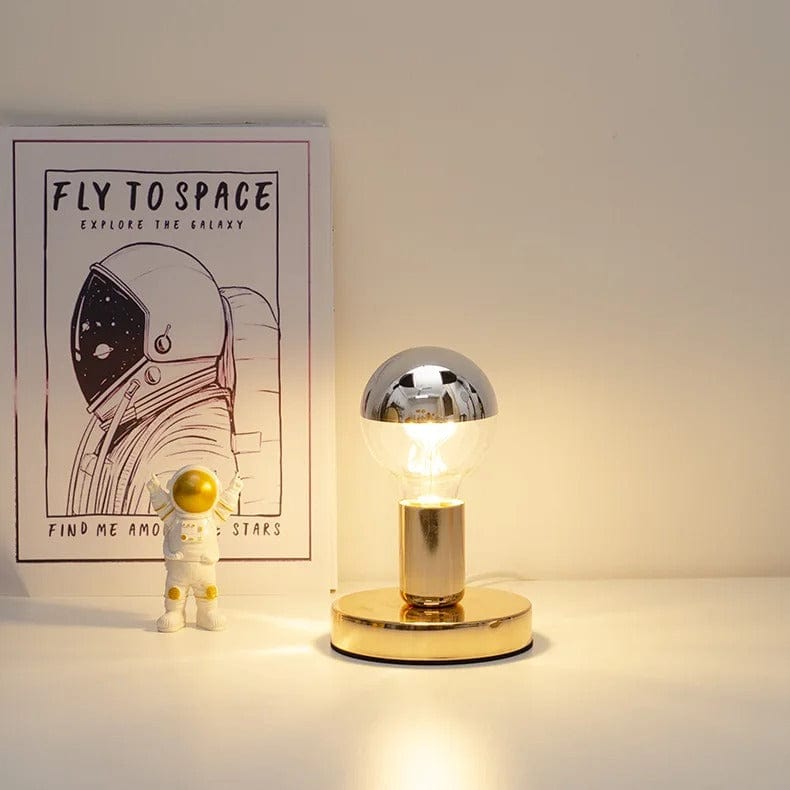 Lampe de Chevet en Métal Petite / Or