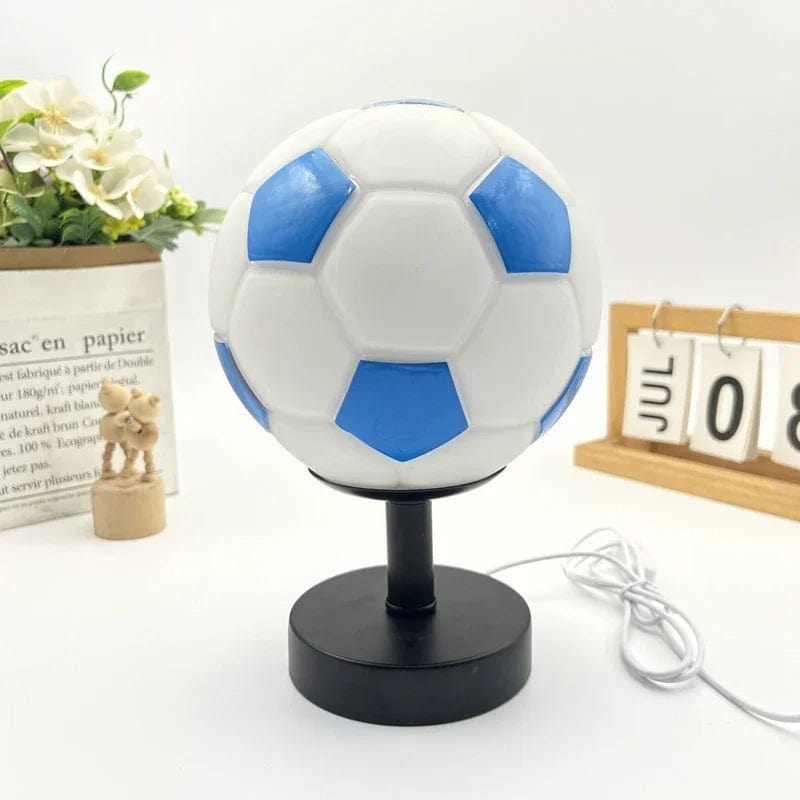 Lampe de Chevet Foot Bleu / Noir