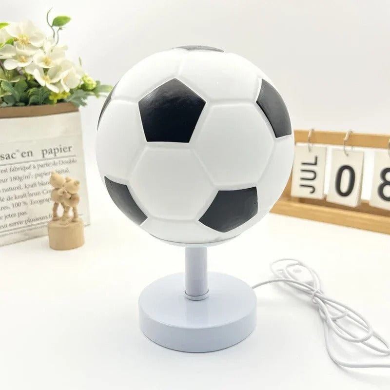 Lampe de Chevet Foot Noir / Blanc