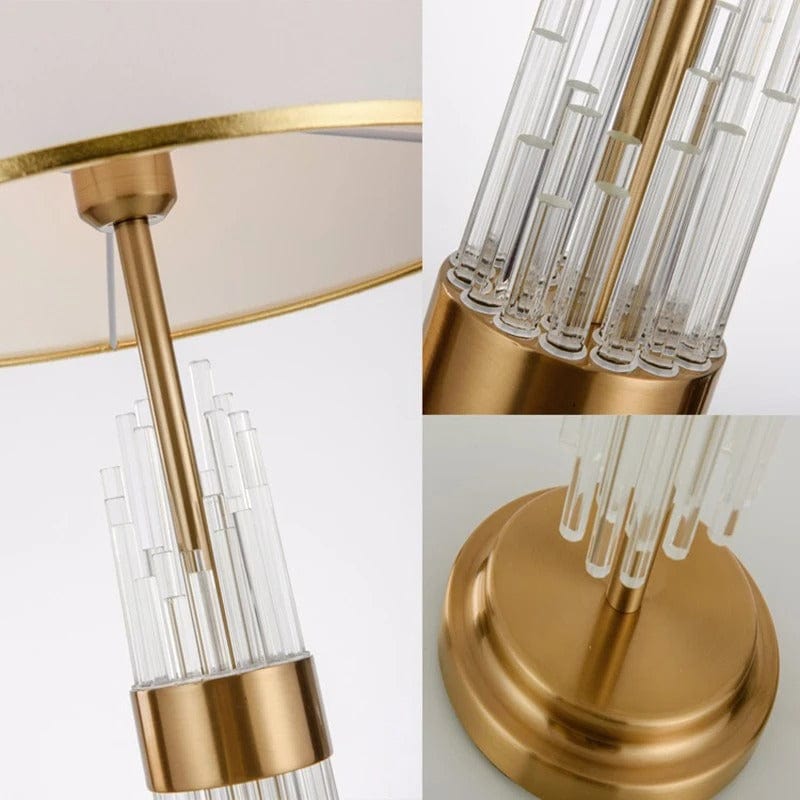Lampe de Chevet Luxe Doré