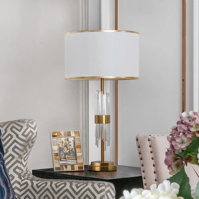 Lampe de Chevet Luxe Doré