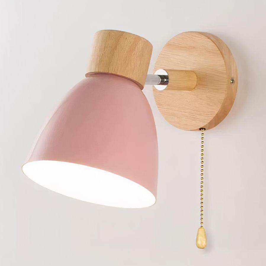 Lampe de Chevet Murale avec Interrupteur Rose / Lumière chaude