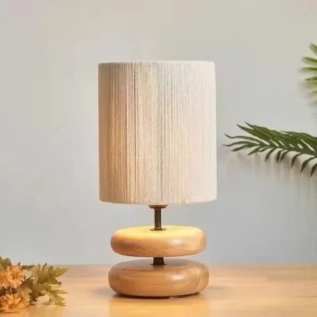Lampe de Chevet Pied Bois Bois clair / 31x16cm