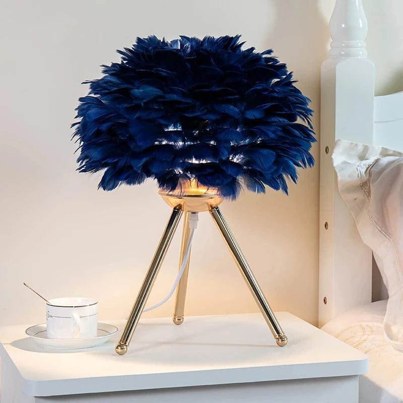 Lampe de Chevet Romantique Bleu nuit