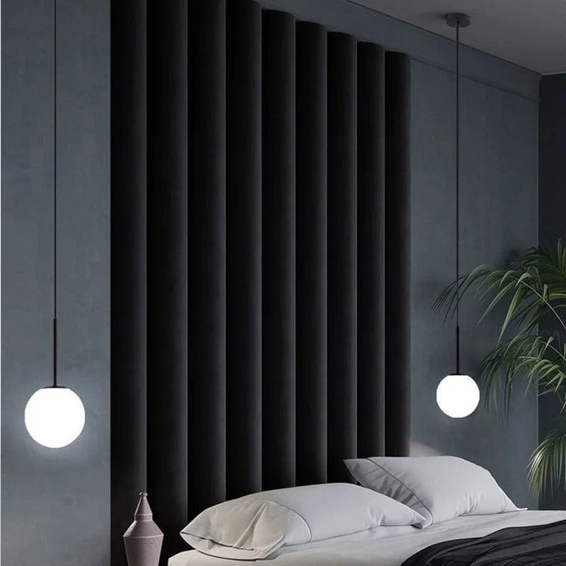 Lampe de Chevet Suspendue Ronde