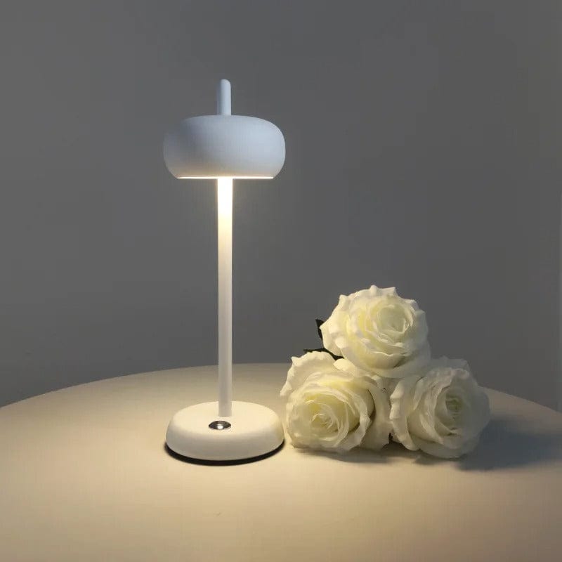 Lampe de Chevet Tactile Champignon Led Blanc