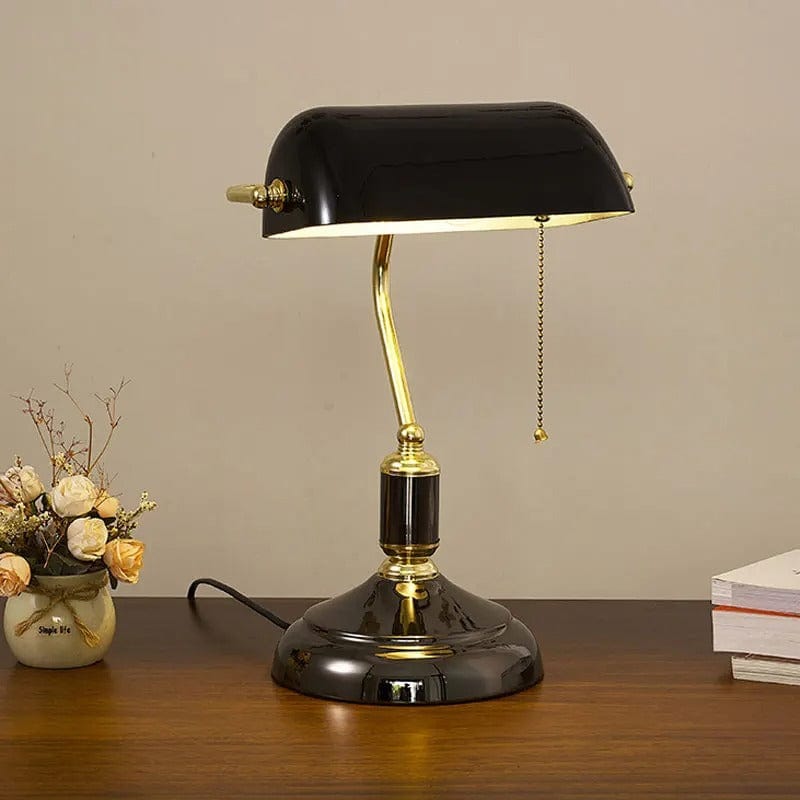 Lampe de Chevet Vintage Noir