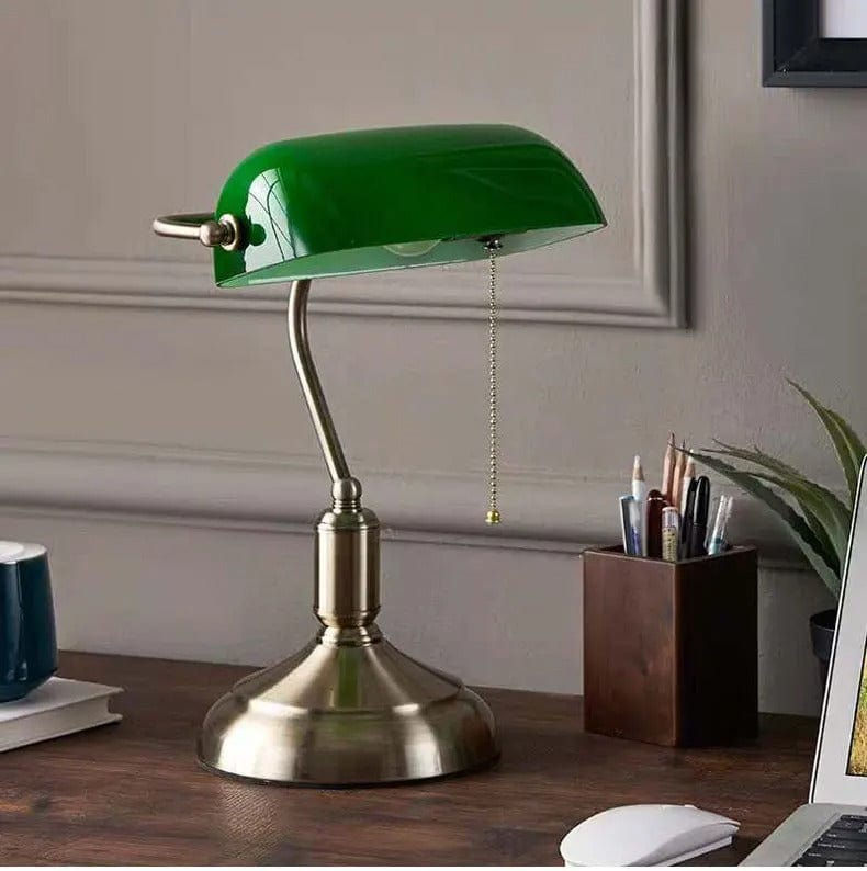 Lampe de Chevet Vintage Vert