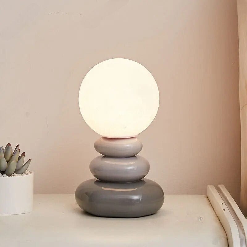 Lampe de Chevet Zen Gris
