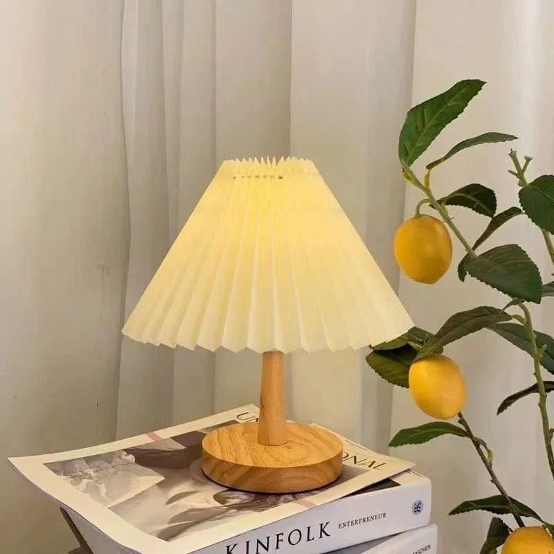 Lampe de Table Chevet Bois
