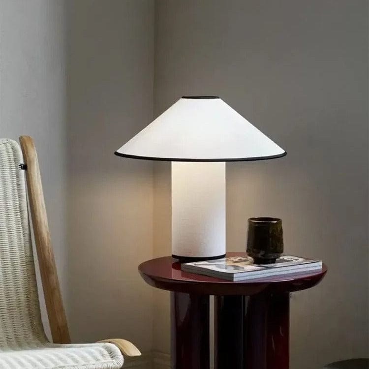 Lampe de Table Japonaise Blanc et noir