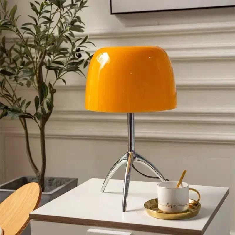 Lampe Design Italien de Chevet Orange / 35x20cm