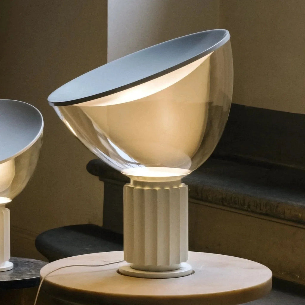 Lampe Design Italien Gris / 48x37cm