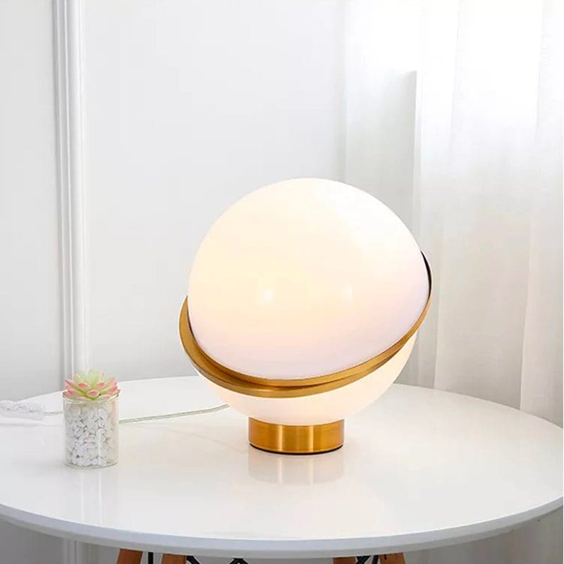 Lampe en Boule Dorée