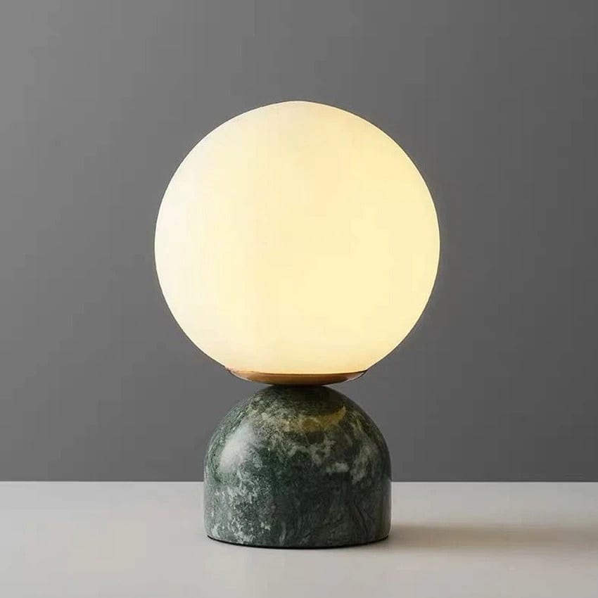 Lampe en Marbre Vert