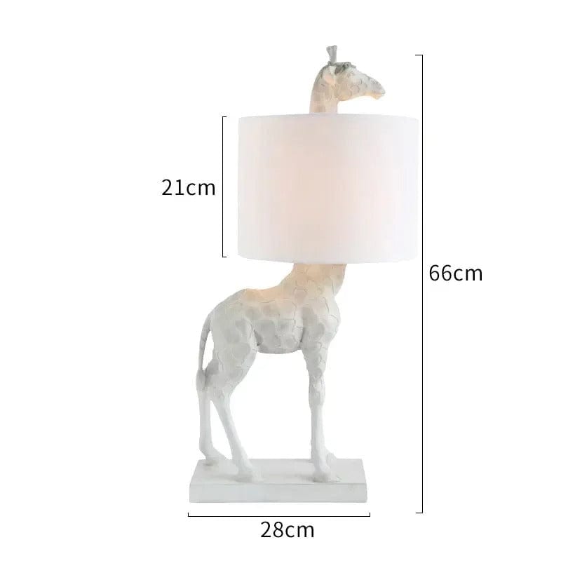 Lampe Girafe Blanc