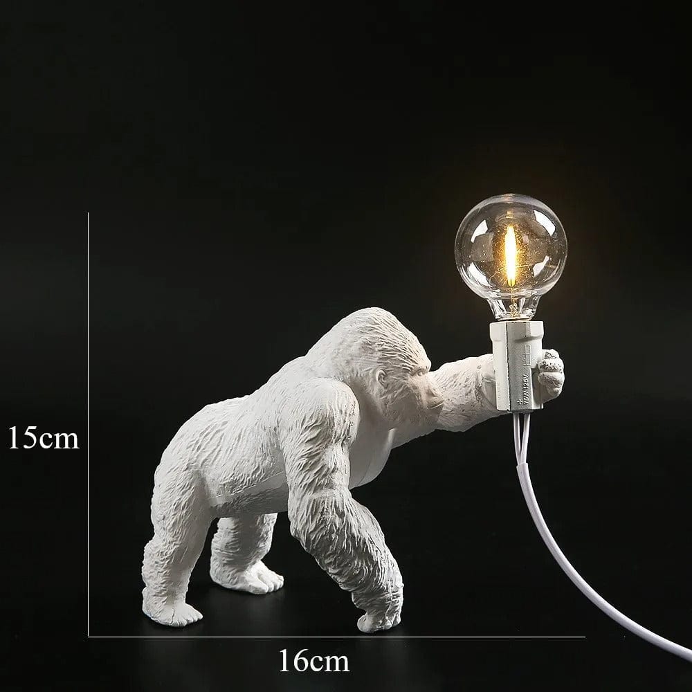 Lampe Gorille Modèle 1 / Blanc