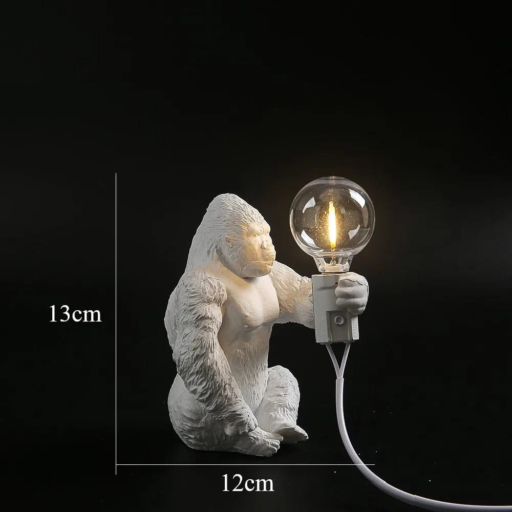 Lampe Gorille Modèle 2 / Blanc