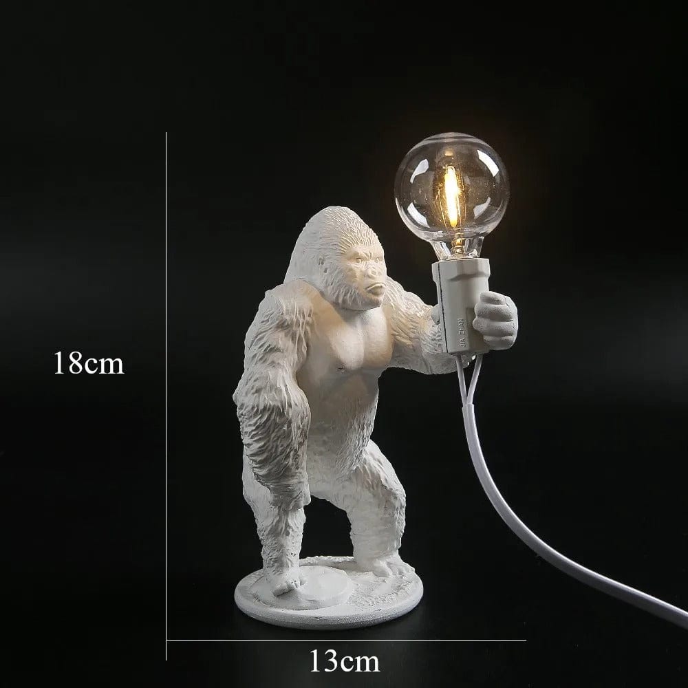 Lampe Gorille Modèle 3 / Blanc