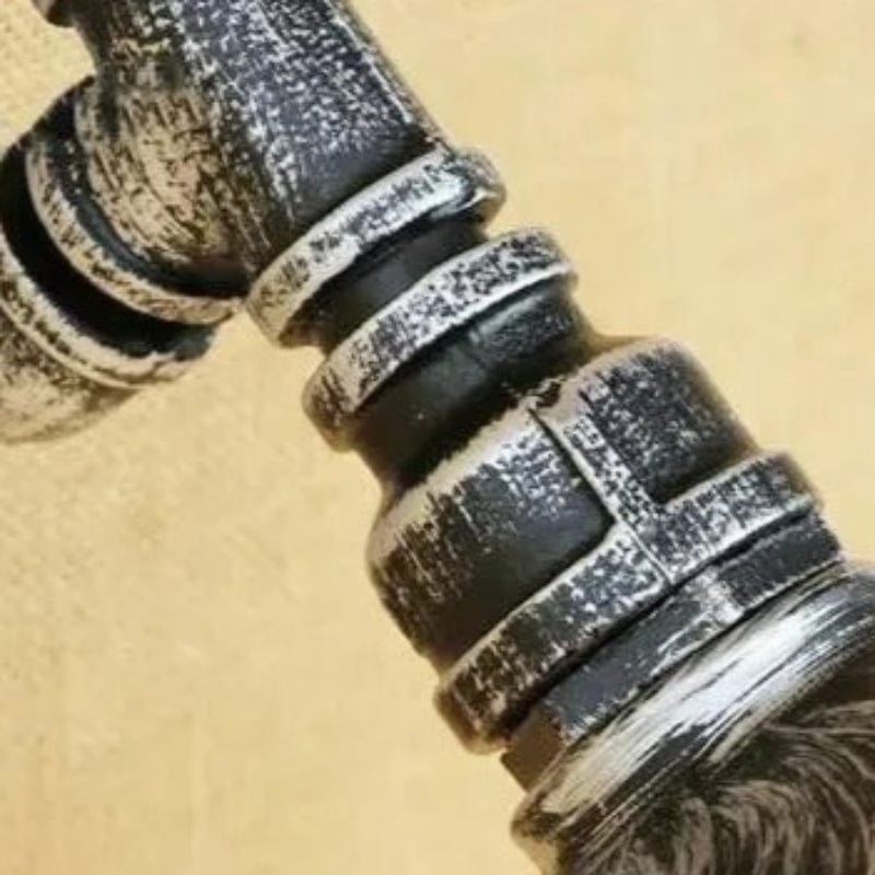 Lampe Industrielle Argent